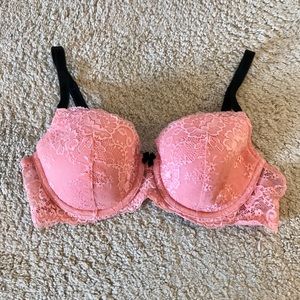 Victoria’s Secret Angels Light Pink Lace Bra 36C